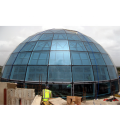 Neues Design Stahlrahmenkonstruktion hohl, laminierter, geschmitterter Glas Dom Dom Supersight Dach